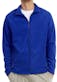 Men's Polar Fleece Jackets - Medium, Royal Blue