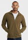 Men's Polar Fleece Jackets - Medium, Olive