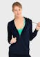 Women's Plus Size Jersey Zip-Up Hoodie Jackets - 2X