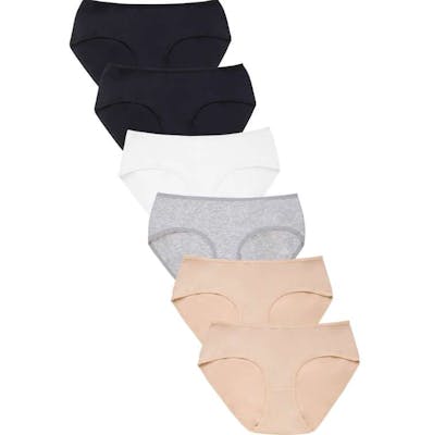 Ladies Cotton Bikinis With Extended Sides, Small-XL