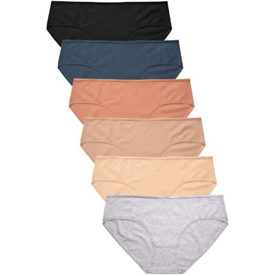 Mamia Ladies Cotton Bikini Plus Panties, 2XL-3XL