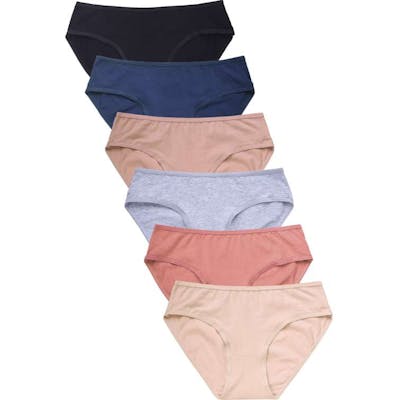 Ladies Cotton Bikini Panties, Size S-XL