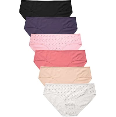 Sofra Ladies Cotton Bikini Plus Panties, 2XL-3XL