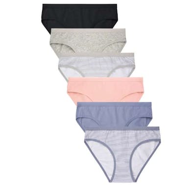 Mamia Ladies Cotton Bikini Panties, Small-XL