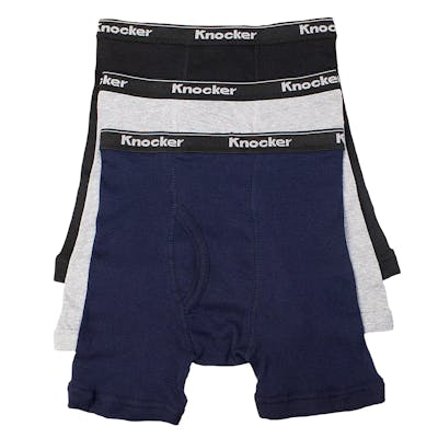 Boys' Boxer Briefs - Medium, 3 Colors, 3 Pack