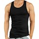 Men's Tank Tops - Black &amp; Gray, Size S, 3 Pack (1 of 3)