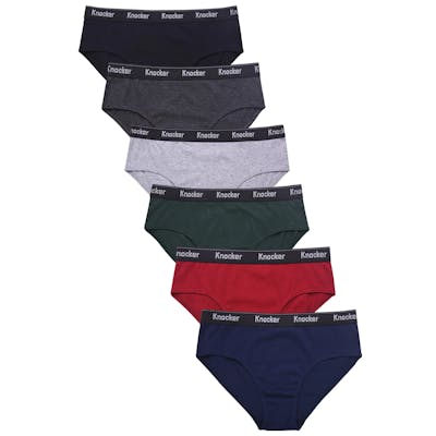 Men's Color Band Bikini Briefs - Medium, Assorted Colors, 3 Pack