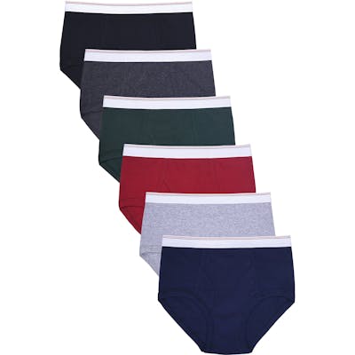 Men's Classic Briefs - Small, Assorted Colors, 3 Pack