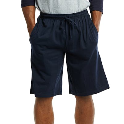 Men's Knitted Pajama Shorts - 2XL, Navy