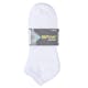 Men's Spak No-Show Sports Socks - White, Size, 10-13, 4 Pack (2 of 2)