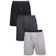 Men's Cotton Knit Boxers - 2XL, Solids Colors, 3 Pack (2 of 3)