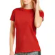 Women's Classic Fit Crew Neck T-Shirts - Small, Red (1 of 2)