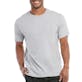 Men's Crew Neck T-Shirts - Large, Heather Gray