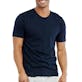 Men's Crew Neck T-Shirts - Large, Navy