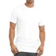 Men's Crew Neck T-Shirts - Medium, White