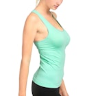 Women's Racerback Tank Tops - One Size Fits Most image number null