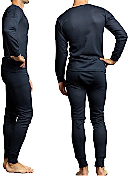 24 Wholesale Men's Natural Color Thermal Underwear Bottoms, Size