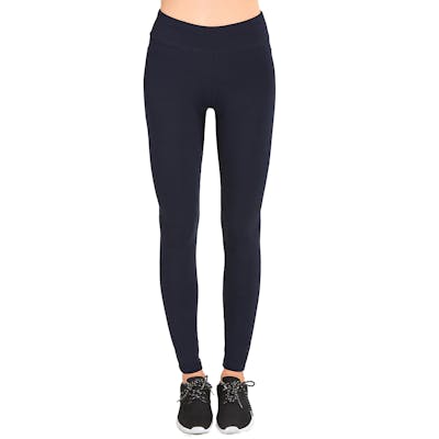 Women's Cotton Leggings - Medium, Navy