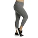 Women's Plus Size Capri Leggings - 2XL, Heather Charcoal (2 of 2)