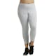 Women's Plus Size Capri Leggings - XL-3XL, Heather Gray (1 of 2)