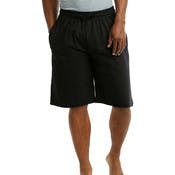 Men's Knitted Pajama Shorts - 2XL, Black