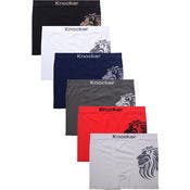 Men's Seamless Boxer Briefs - Medium/Large, Lion Design