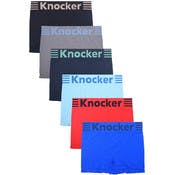 Men's Seamless Boxer Briefs - M/L, Knocker Waistband