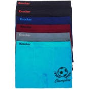Men's Seamless Boxer Briefs - Medium/Large, Soccer Design
