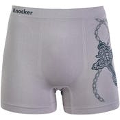 Men's Seamless Boxer Briefs - Medium/Large, Detailed Cross