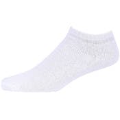 Men's Spak No-Show Sports Socks - White, Size, 10-13, 4 Pack