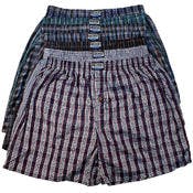Men's Boxer Shorts - Size 3X, Assorted, 3 Pack