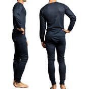 Adult Thermal Underwear Sets - Large, Navy