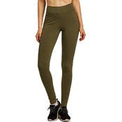 Women's Cotton Leggings - Medium, Olive