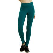 Women's Cotton Leggings - Small, Peacock