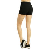 Women's Cotton 12" Outseam Shorts - Medium, Black
