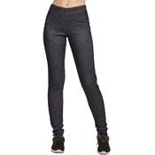 Women's Polar Fleece Jeggings - Large, Black