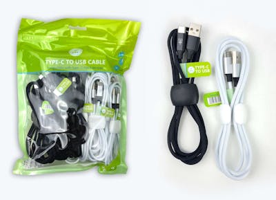 Type-C to USB Cables - Assorted Colors