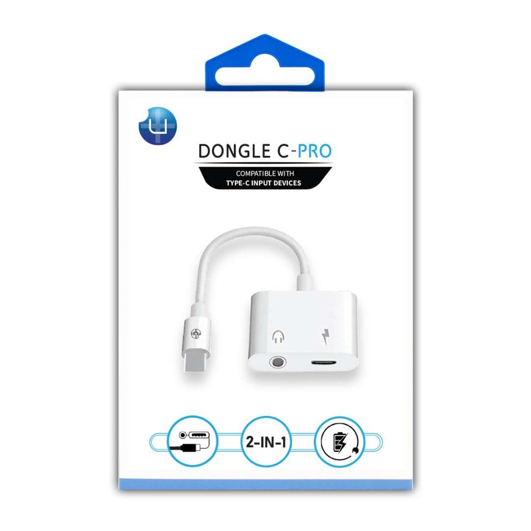 Dongle Type C Pro Converters - White