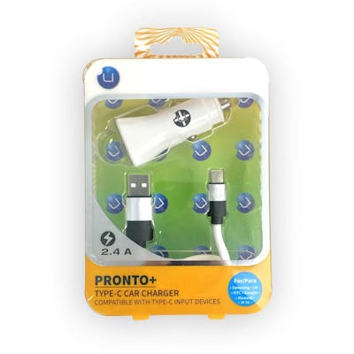 Type-C Car Chargers - White