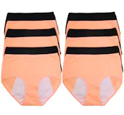 Mid Rise Leakproof Panties, Small-XL