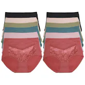 High Rise Brief Panties - Assorted Colors, S-XL