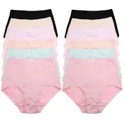 High Waist Classic Briefs - Assorted Colors, S-XL