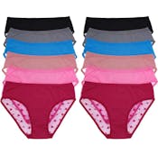 Cotton Bikini Panties - Size Small-XL, Assorted Colors