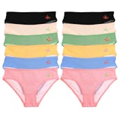 Cotton Bikini Panties - Size Small-XL, Assorted Colors