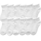 Kids' Low-Cut Trainer Socks - White