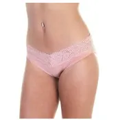Satin Lace Bikini Panties - Assorted