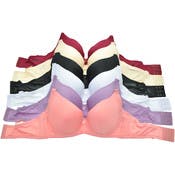 Women's Padded T-Shirt Bras - Assorted