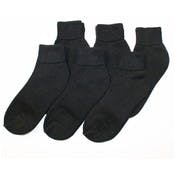 Adult Ankle Socks - Black