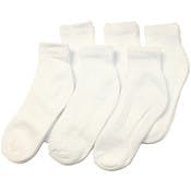 Adult Cotton Ankle Socks - White