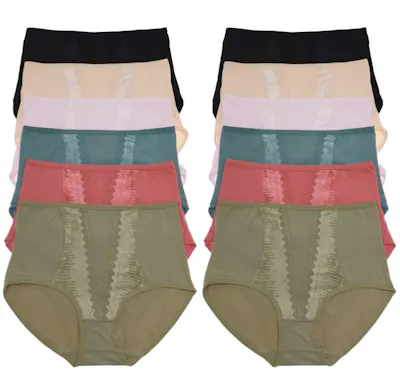 Classic High-Rise Briefs - Assorted Colors, Small-XL
